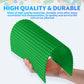 Pokiiulk Classic Building Plates - 10 Large 10"x10" Green Plastic Baseplates, Compatible with Major Brands, STEM Gift for Ages 3+