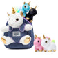 Naturally KIDS Toddler Unicorn Backpack w Plush Unicorn Toys, Gifts for 2-5 Year Old Girls, Toddler Backpack