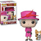 Pop The Royal Family - Queen Elizabeth Ii With Corgi Funko Pop! Vinyl Figure (Bundled With Patible Pop Box Protector Case) Multicolored 3.75 Inches