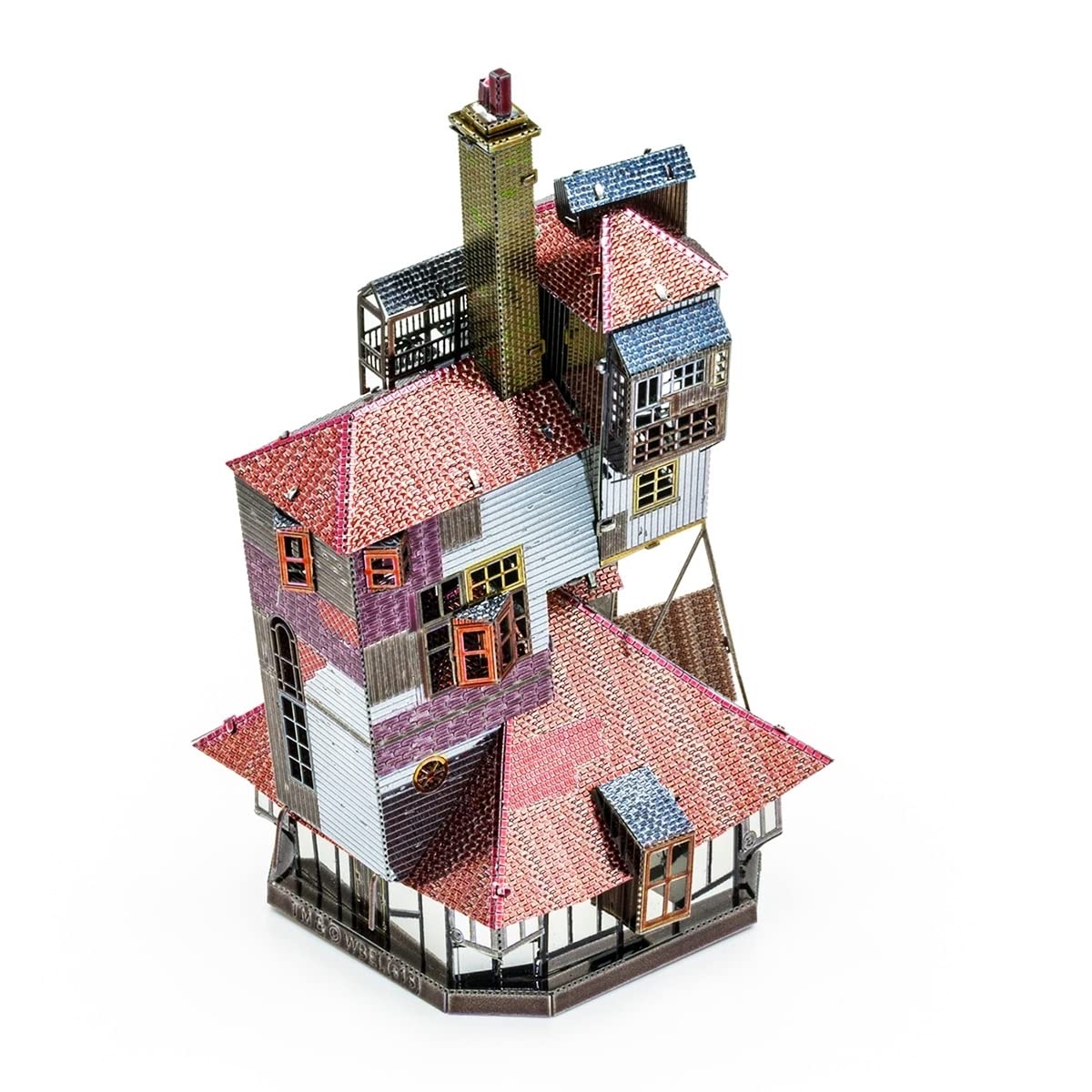 Metal Earth Fascinations Harry Potter Burrow In Color 3D Metal Model Kit