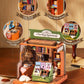 Rolife Diy Mini Building House Miniature Kit-The Muse Bookshop, Miniature Lifestyle Mini Bookshelf Decoration, Diy Hobbies/Gifts For Craftsman (The Muse Bookshop)