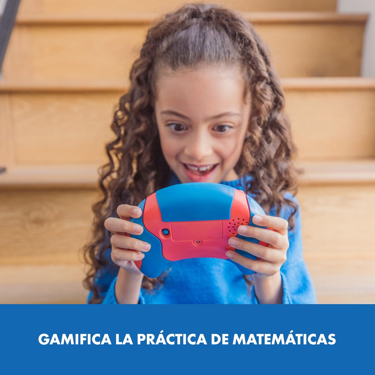 Educational Insights Math Whiz Electronic Handheld Game for Kids, Ages 6+, Small, Multi, Model EI-8897, Plastic