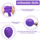 Nisocy Purple Balloon Garland Kit, 102Pcs 18In 12In 10In 5In Dark Purple Balloons With Different Sizes For Baby Shower, Birthday
