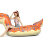 Jasonwell Inflatable Dinosaur Pool Float For Boys Girls Adults 124'' Giant T-Rex Floatie Summer Beach Swimming Pool Inflatables Ride On Party Pool Toys Raft Lounge Kids Tyrannosaurus Rex Toys