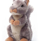 The Petting Zoo Squirrel Stuffed Animal Plushie, Gifts For Kids, Wild Onez Wildlife Animals, Grey Squirrel Plush Toy 9 Inches
