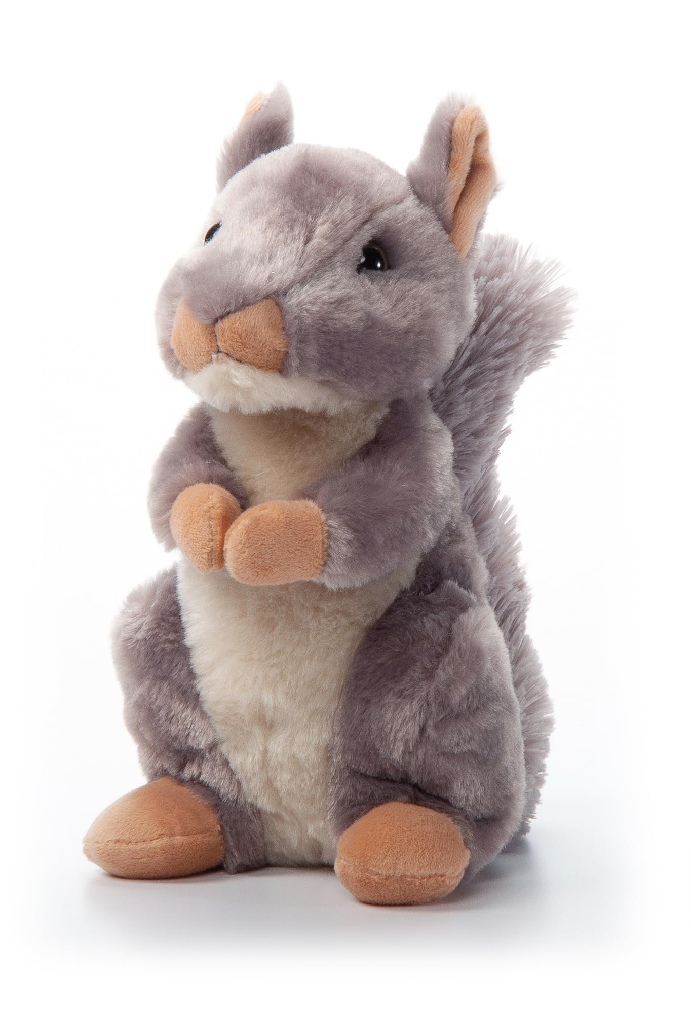 The Petting Zoo Squirrel Stuffed Animal Plushie, Gifts For Kids, Wild Onez Wildlife Animals, Grey Squirrel Plush Toy 9 Inches