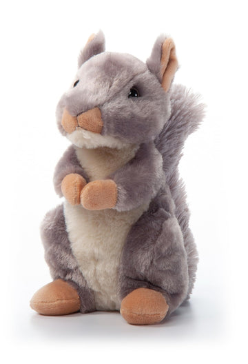 The Petting Zoo Squirrel Stuffed Animal Plushie, Gifts For Kids, Wild Onez Wildlife Animals, Grey Squirrel Plush Toy 9 Inches