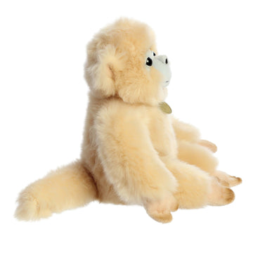 Aurora® Adorable Miyoni® Tots Baby Golden Snub Monkey Stuffed Animal - Lifelike Detail - Cherished Companionship - Brown 11 Inches
