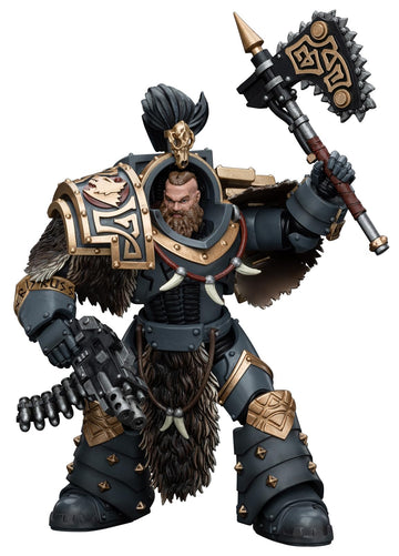 Joytoy Warhammer 40K 1/18 Action Figures, Space Wolves Varagyr Wolf Guard Squad Varagyr Terminator 4 Perfect For Collectors & De