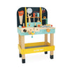Le Toy Van Wooden Toy Work Bench Set - Large Multicoloured Educational Construction Set for 3 Year Olds+ - Model TV475