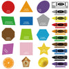 Chefan Felt Shape And Color Matching Game Set For Toddlers, Shape Sorter & Color Recognition, Shape Puzzles Learning Sorting Toy
