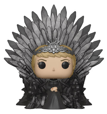 Funko Pop! Deluxe: Game 0: Cersei Lannister Sitting On Iron Throne Collectible Figure - Game Of Thrones - Collectible Vinyl Figure - Gift Idea - Official Merchandise - For Kids & Adults - Tv Fans