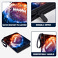 Hesplus 400 Pockets Football Card Binder, Football Trading Cards Display Case With Football Card Sleeves Card Holder Protectors
