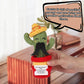 Funny Positive Cactus Crochet Potato Toy, 6.69 Inch With Mustache Knitted Fabric With Encouragement Card Wool Emotional Support Plush Plant Doll For Party Gifts Mexican Cinco De Mayo Carnivals