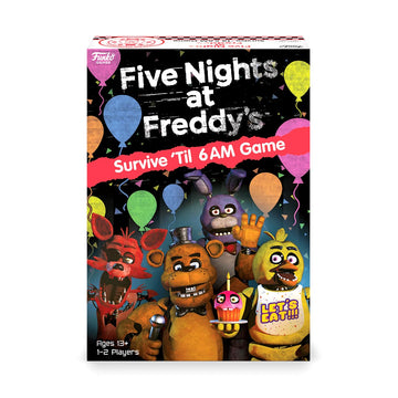 Funko Games Five Nights At Freddy'S - Survive 'Til 6Am Game |1-2 Players, Ages 13+