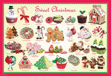 Sweet Christmas Puzzle, 100-Piece