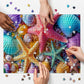 1000 Piece Jigsaw Puzzle for mature-themeds - Colorful Seashells and Starfish Ocean Beach Theme  Vibrant Marine Life Art Puzzles  Challenging Brain Game  enhanced Eco-Friendly Gift