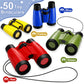 Jiuguva 50 Pack Binoculars for Boys Girls Small Compact Toy Binoculars with Neck Strap Camping Party Favors Nature Exploration T