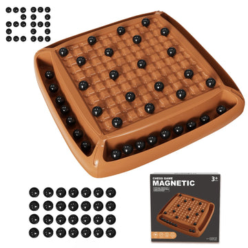 Magnetic Chess Game With 28 Pcs Magnetic Pieces, Family Board Games For Kids And Adults, Magnetic Chess Set Ideal For Family And