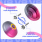 V8 Yoyo Professional Yoyo For Kids Beginners, Responsive Yo Yo Dual Purple Yo-Yo Replacement Unresponsive Yoyo Bearing For Adults + 12 Yoyo Strings, Yoyo Case Bag, Removal Tool (Grey Red)