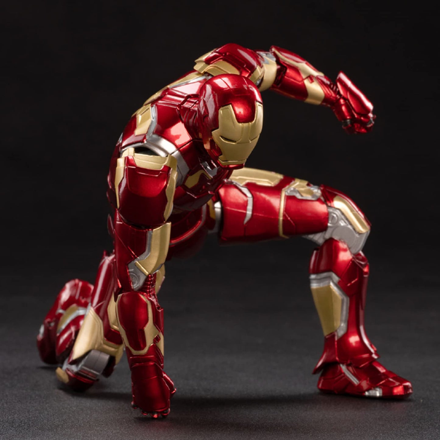 Lonullymege Ironman Mk43 Action Figure-2022 New Released 7 Inch Deluxe Painting Exquisite Collection Movable Model Gift (Mk Xliii)