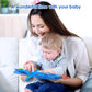 Wesote Baby Cloth Books 2Pcs High Contrast Sensory Crinkle Books For Babies Tummy Time Early Learning Infant Toys For 0-18 Month
