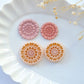 3D Origins Polymer Clay Cutters, Flower Shaped, Spring Themed, Diy Embroidery Tool, Colour May Vary