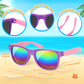 Mocoosy 24 Pack Kids Sunglasses Bulk, Neon Retro Sunglasses With Uv400 Protection, Summer Pool Party Favors Beach Luau Graduation Party Supplies Birthday Goody Bag Stuffers For Boys Girls Age 4-8 8-12