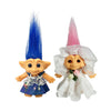 Lucky Vintage Troll Dolls, Lucky Doll Chromatic Adorable for Collections, School Project, Arts and Crafts, Party Favors- 7.5'' T