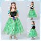 Ahlpo Anna Dress Princess Elsa Dress Up For Girls Halloween Cosplay Princess Anna Costume Elsa Fancy Dress Birthday Outfit