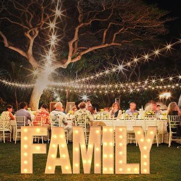 3Ft Marquee Light Up Letters, Large Marquee Letters C, Letters For Party Decorations, Big Baby Letters For Baby Shower Birthday