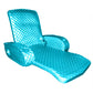 Trc Recreation Super Soft Adjustable Pool Recliner Float Portable Comfortable Chair Lounger With Cup Holders For Swimming Pool Essentials, Teal