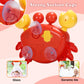 Yuistre Baby Bath Toys Crab:Bubble Machine Bath Toy Crab Bath Bubble Maker,Blow Bubbles And Plays Childrens Songs,Battery Operat