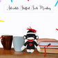 Made By Aliens Adorable Sock Monkey 6 Inches, The Original Traditional Hand Knitted Stuffed Animal Toy Gift-For Kids, Babies, Te