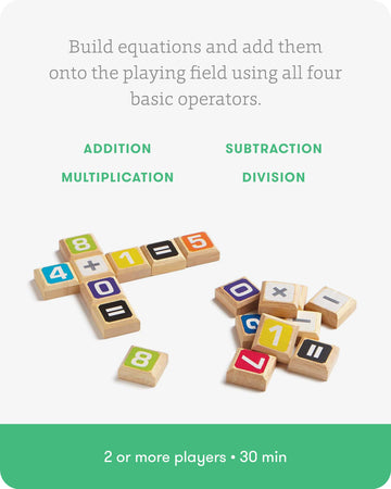 Simplyfun Sumology Math Game - One Of The Most Fun Math Games For Kids Ages 8-12 - Practice Addition, Subtraction, Multiplication And Division - 2 Or More Players Or Play In Teams!