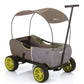 Hauck Eco Wagon With Multipurpose Hand Pulled Utility, Steel Tube Framing, And Easy Fold Feature For Kids Pull Along Wagons, Forest Green