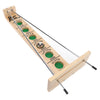 WE Games Shoot The Moon Solid Wood Board Game - 20 in., Natural Finish, Model 49-7028