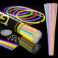Crown 100 Count 22 inch. Glow Necklaces - Long Lasting Glow Light Sick Neon Necklaces for Parties and July 4th