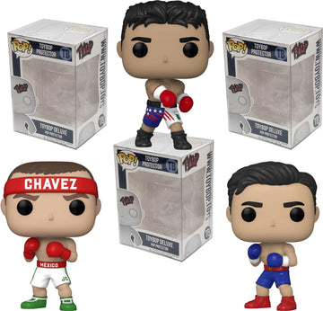 Funko Boxing + Protector: Pop! Sports Vinyl Figure (Bundled With Toybop Box Protector Collector Case) (Set Of 3)