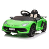 GarveeLife Electric Car for Kids with Remote Control Licensed Lamborghini Ride On Car with Scissor Door Ride On Toys LED Lights 