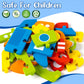 Wooden Vehicle Puzzles Toy Gift For 1, 2, 3 Years Old Boys Girls, Toddler Best Birthday Gift With 6 Vehicle Baby Montessori Colo