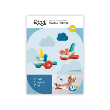 Quut | Puzzle Friends | Up In The Air | Award Winning Children'S Bath Toy & Game