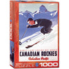 Eurographics Cp Rail Lake Louise Ski Area 1000 Piece Puzzle (6000-0326)
