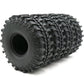 4pcs RC 2.2 Crawler Mud Terrain Tires Super Grip Soft Tyres with Soft Foam Insert Height: 145mm/5.7inch