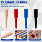 16Pcs Cribbage Pegs, Wooden Cribbage Board Pegs Fit 1/8 Inch Holes Crib Pins Cribbage Accessories For Traditional Cribbage Board