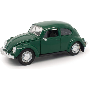 Maisto 1:24 Volkswagen Beetle Model 31926 - Green Plastic Diecast Car