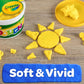 Crayola Dough - Yellow (3lb), Bulk Modeling Dough for Kids, Clay Alternative, Resealable Tub, Ages 3+, Great for Kids Arts & Cra