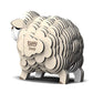 Eugy Sheep 3D Puzzle, 22 Piece Eco-Friendly Educational Toy Puzzles For Boys, Girls & Kids Ages 6+