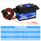 WOAEIUOS 12kg Low Profile Servo RC Digital Servo High Torque Full Metal Gear & 25T Metal Servo Horn Digital Servo for 1/10 RC Ca