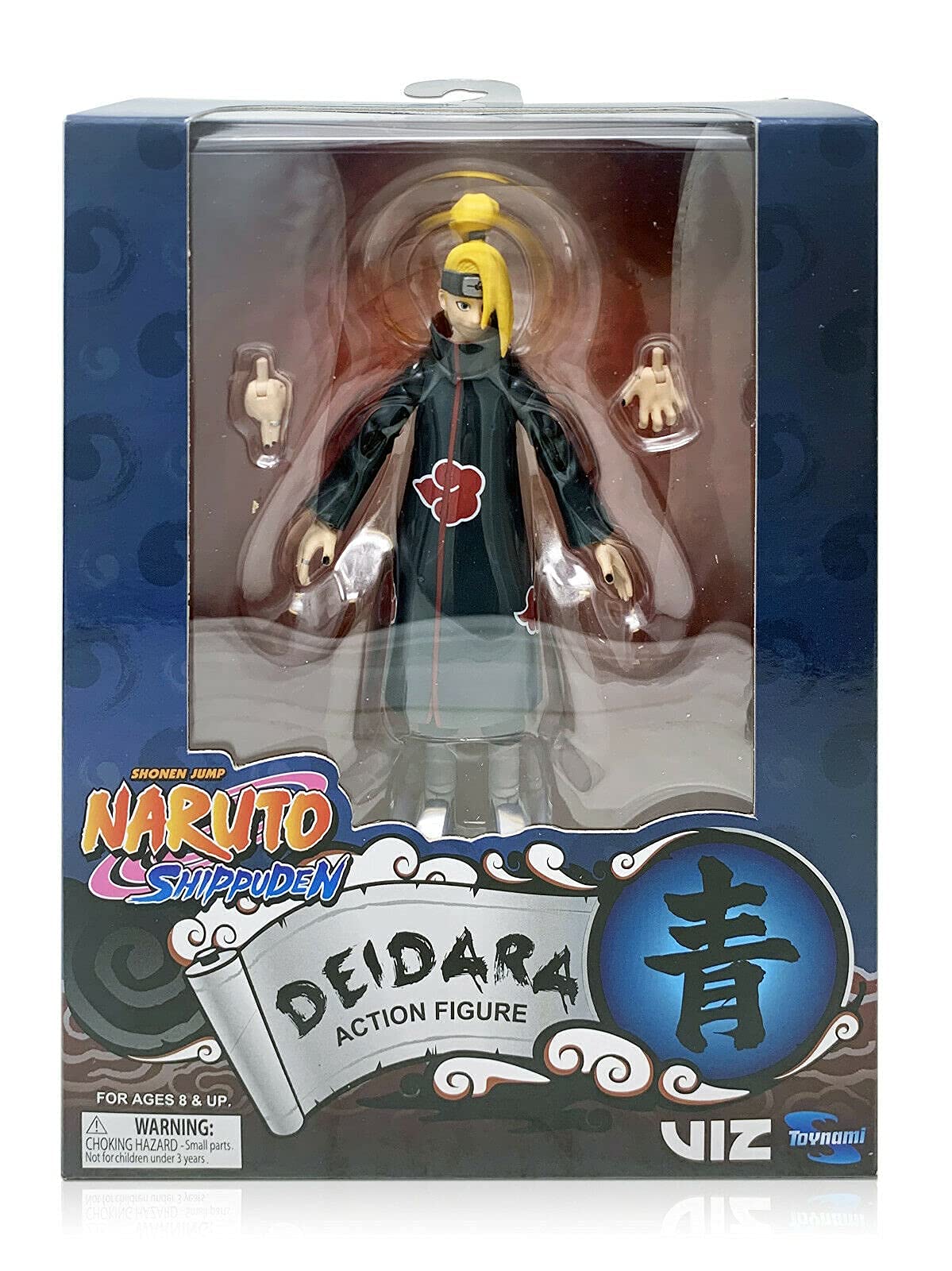Toynami Naruto Shippuden Deidara Action Figure 4 Inch Series 3 Collectible With Multiple Articulation Points